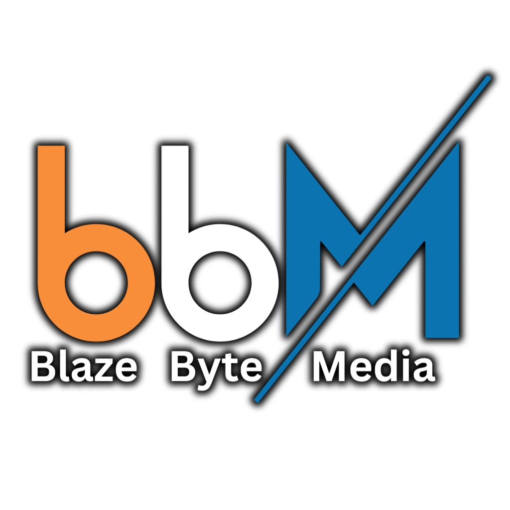 Blaze Byte Media SEO experts work on keyword research and website optimization