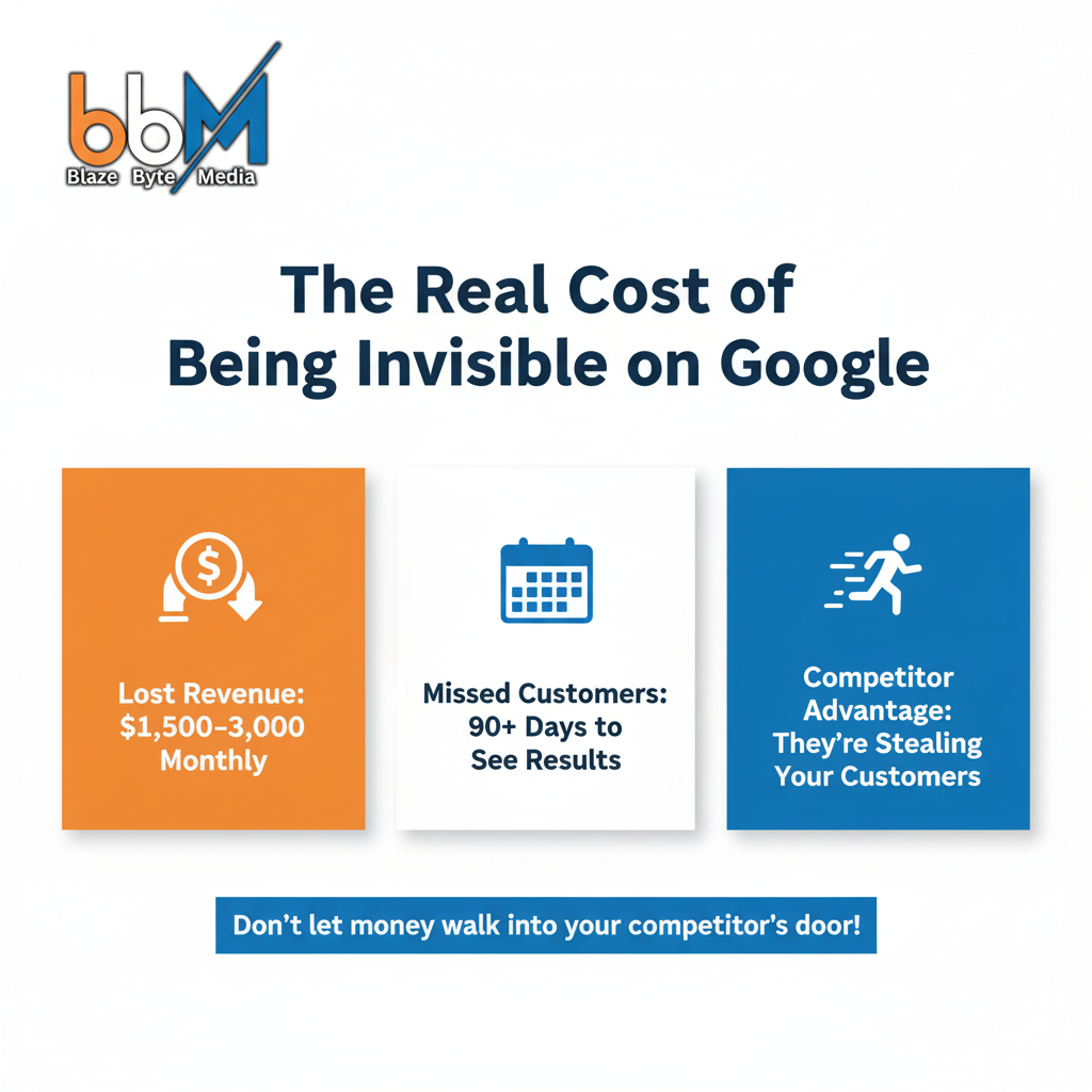 cost of being invicsible on google for a restaurant