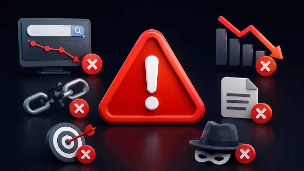 7 Big Warning Signs of a Bad SEO Company
