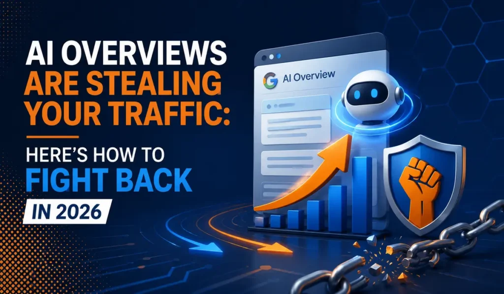 ai overviews are stealing your traffic