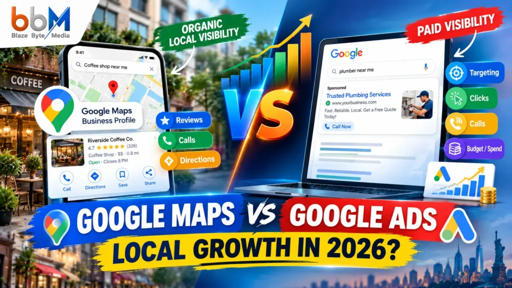 google maps vs google ads