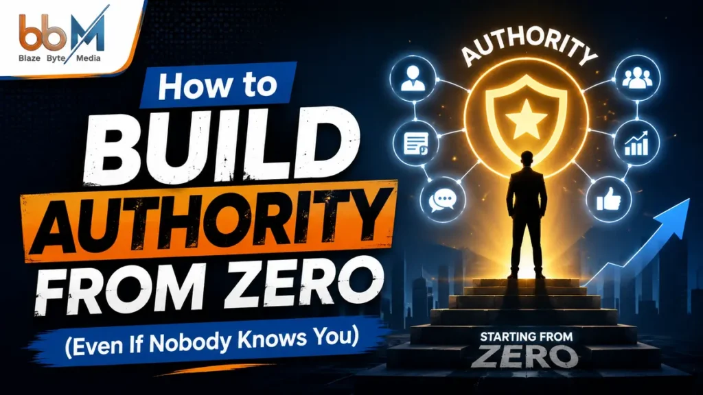 how to build authority from zero